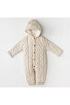 Andywawa AC24336 Knitwear Triko Bebe Kozmonot Beige Melange