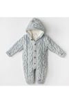 Andywawa AC24336 Knitwear Triko Bebe Kozmonot Grey Melange